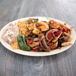 Combination Fajitas Plate